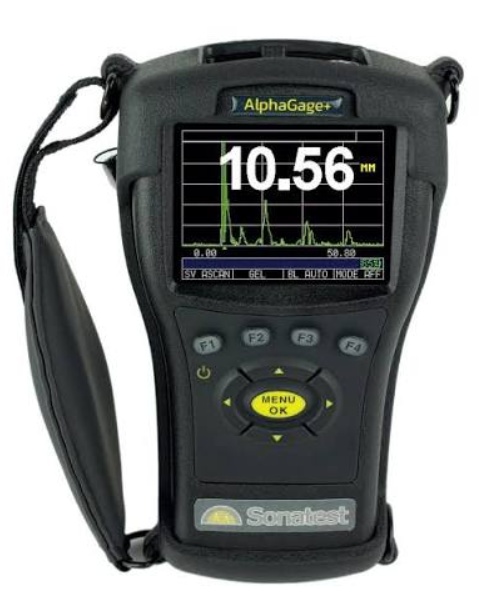 Sonatest AlphaGage+ Precision Ultrasonic Thickness Gauge