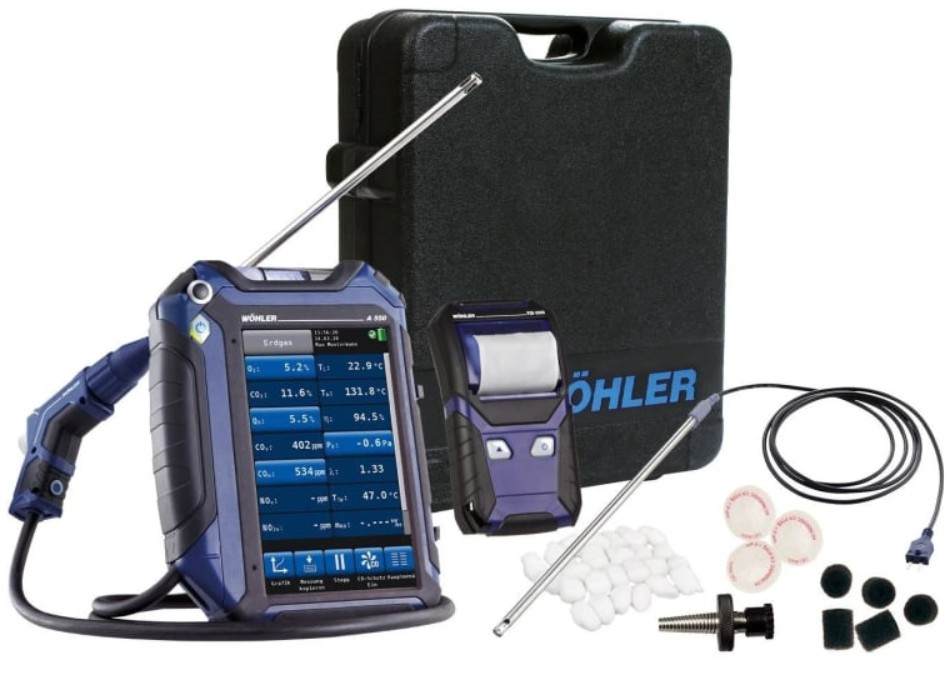 Wohler A550 Flue Gas Analyser